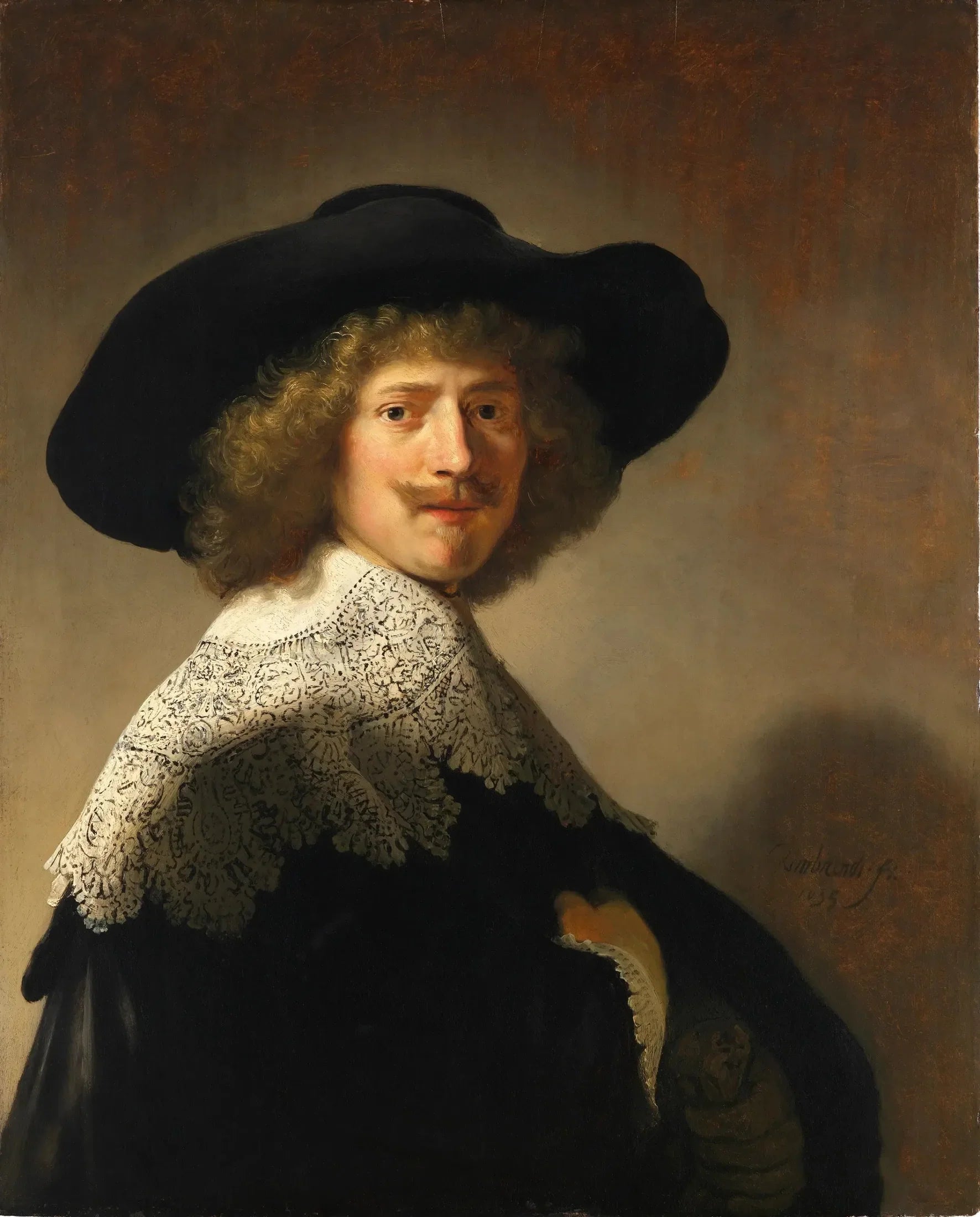 Portrait d'Anthonie Coopal (1603-1672) - Rembrandt image 1 tableau peint à l’huile sur toile