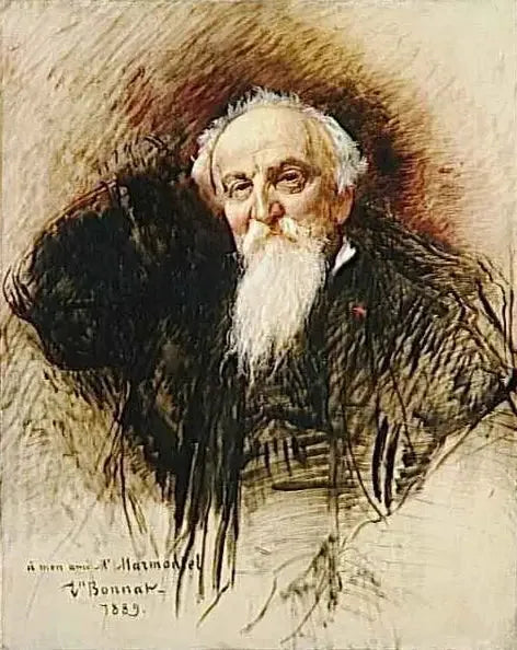 بورتريه لأنتوان فرانسوا مارمونتل (1816-1898)، عازف بيانو، ملحن و موسيقي فرنسي - ليون بونّات