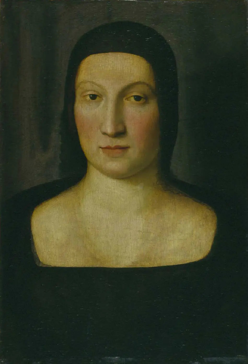 Portrait d'Émilie Pia de Montefeltro - Raphaël Sanzio image 1 reproduction artisanale de tableau