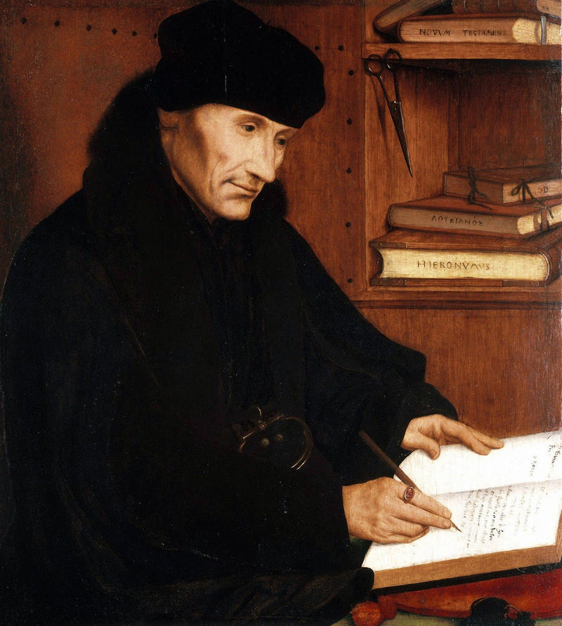 بورتريه لإيراسموس روتردام (1466–1536) - كوينتين ميتسيس
