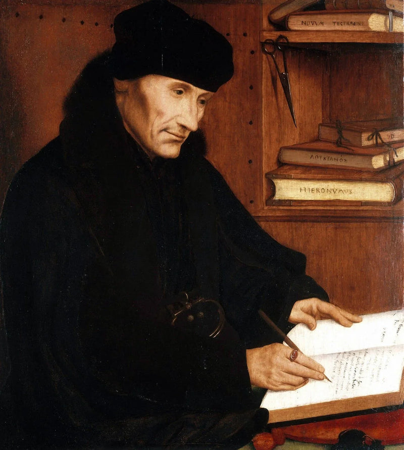 بورتريه لإيراسموس روتردام (1466–1536) - كوينتين ميتسيس