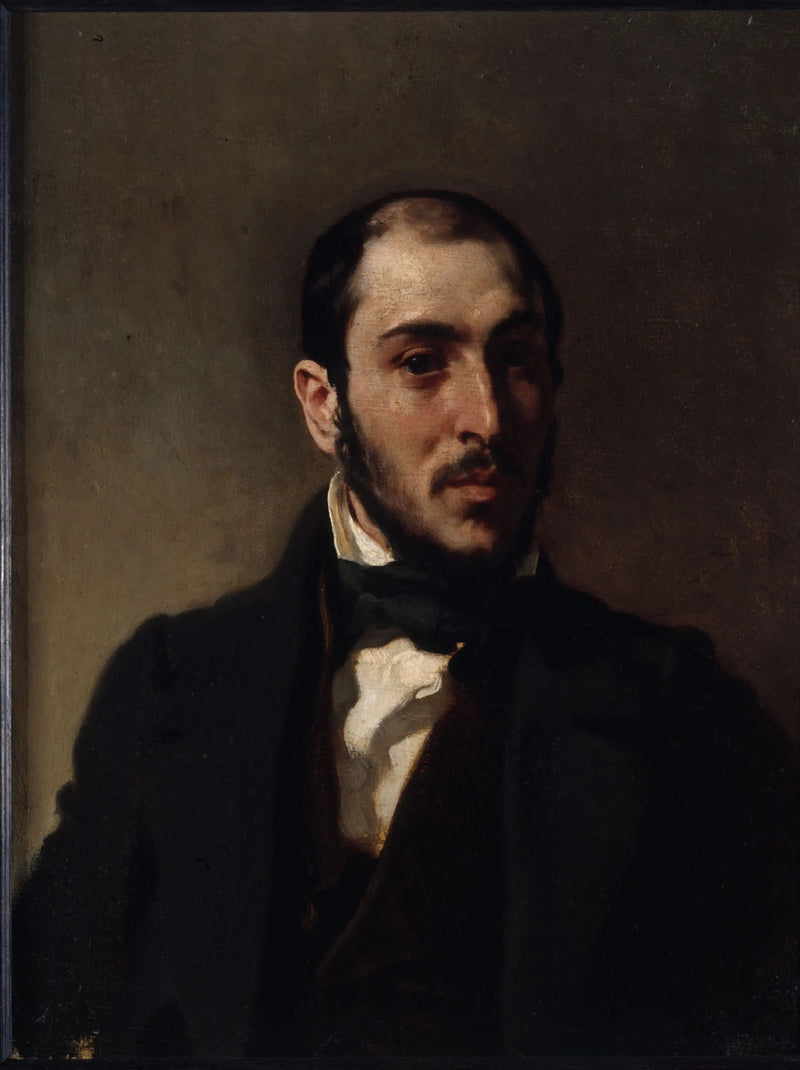 بورتريه لأوجين لافال (1818-1896)، مهندس معماري - أوجين ديلاكروix