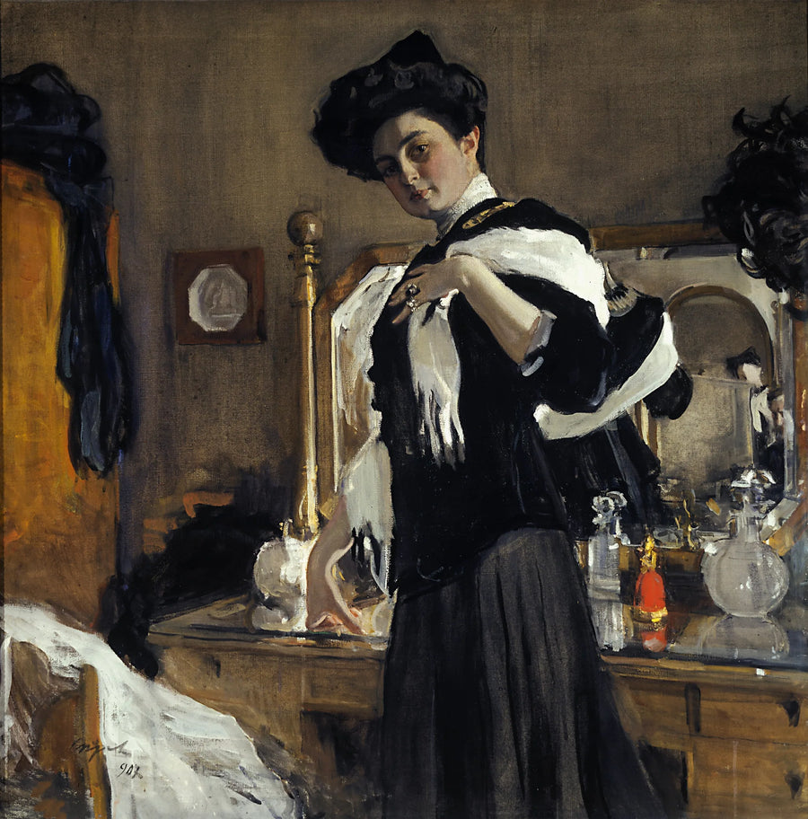 Portrait d'Henriette Girshman - Valentin Serov