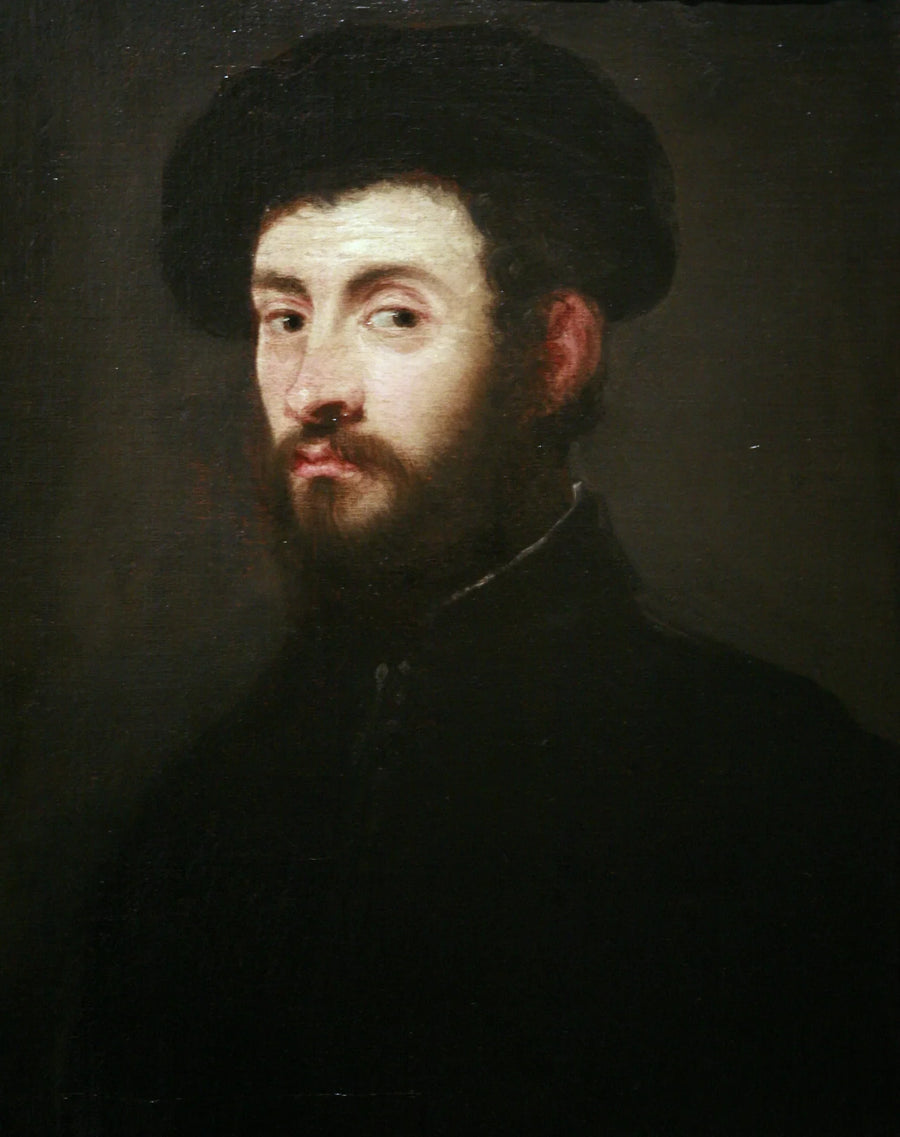 بورتريه لرجل من الصدر - جاكوبو تينتوريتو