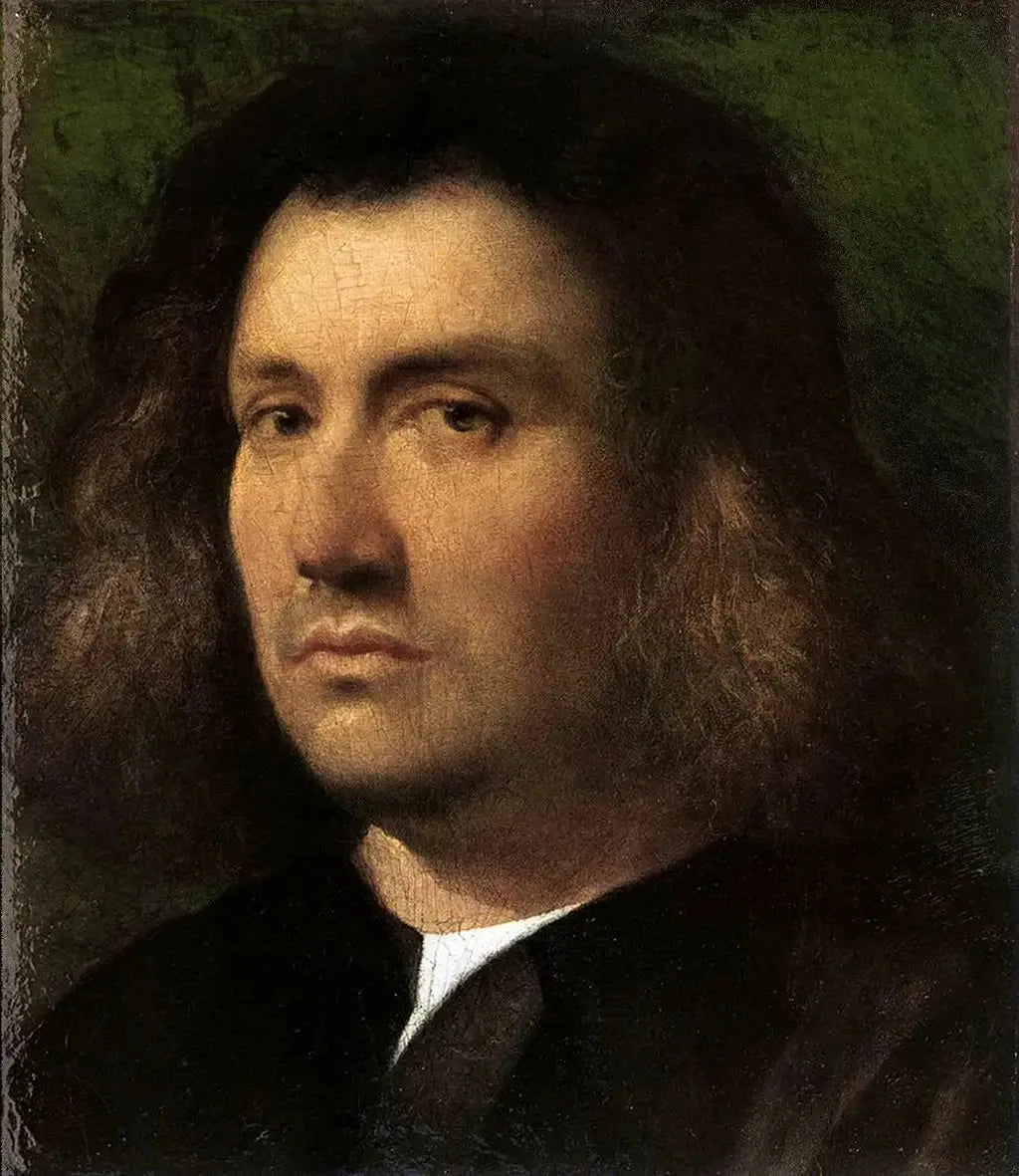 Portrait d'homme - Giorgione image 1 tableau peint à l’huile sur toile