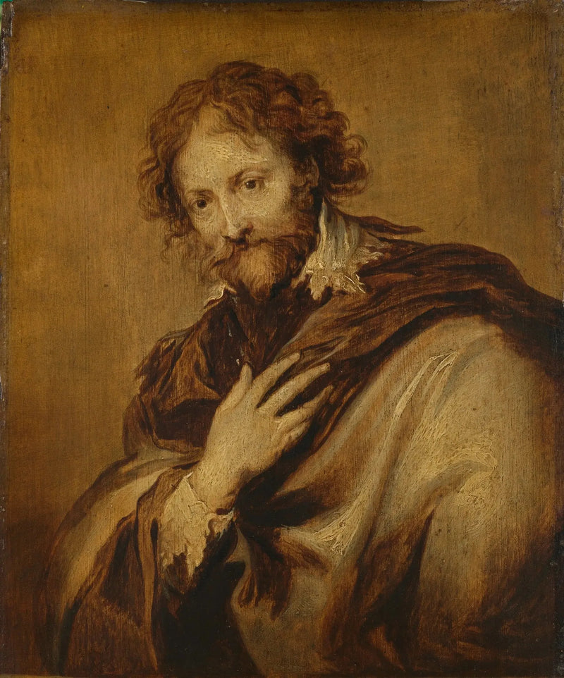 بورتريه لرجل، يُعرف باسم بيير بول روبنز (1577-1640). رسام ودبلوماسي. - أنطوني فان دايك