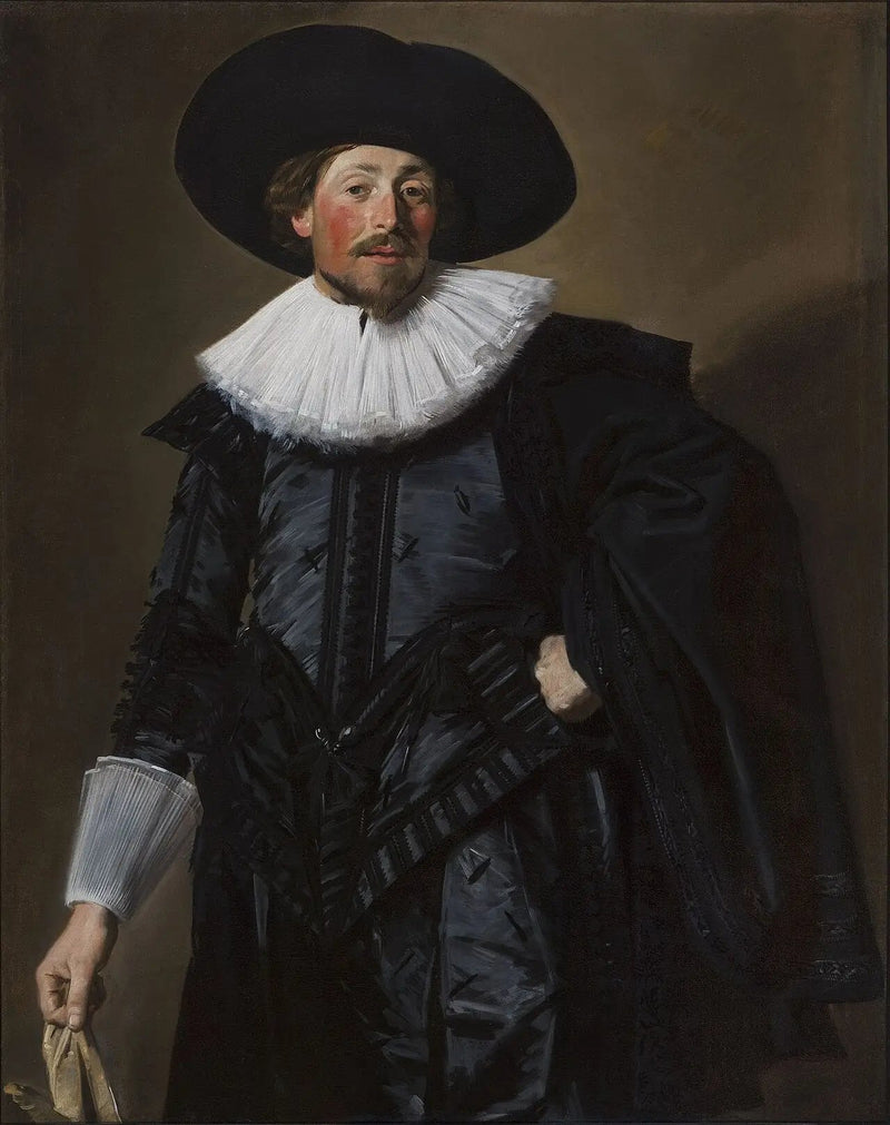بورتريه لرجل؛ (محتمل) ميشيل دي وايل (1596-1659) - فرانس هالس