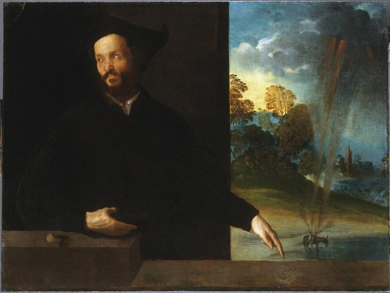Portrait d'un gentilhomme - Dosso Dossi