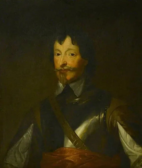 Portrait d'un gentilhomme portant une cuirasse - Antoine van Dyck image 1 copie de tableau peinte à la main