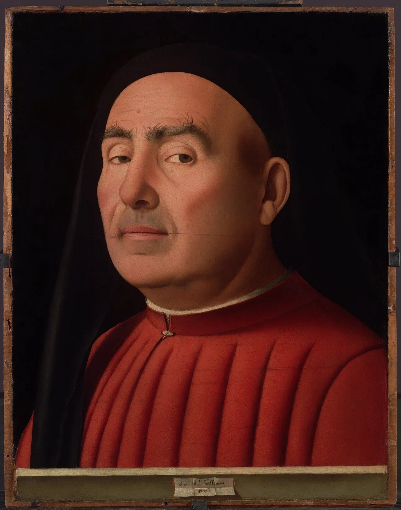 Portrait d'un homme - Antonello de Messine image 1 copie peinte à la main à l’huile