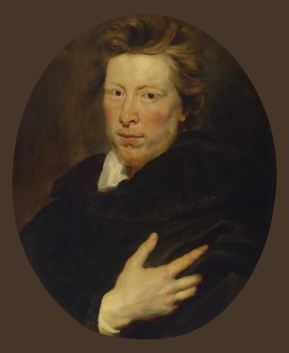 Portrait d'un jeune homme (Portrait de George Gaidge) - Peter Paul Rubens image 1 copie de tableau peinte à la main