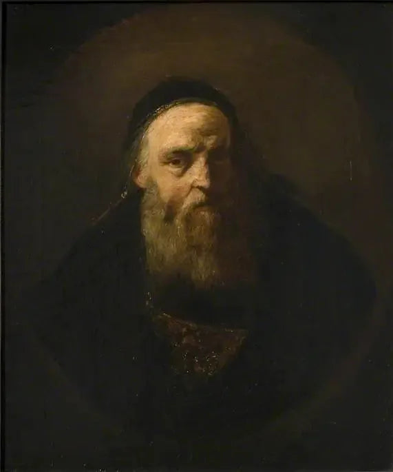 Portrait d'un vieil homme (Shylock) - Rembrandt image 1 reproduction d’œuvre d’art à l’huile