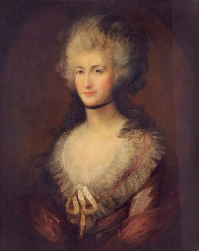 بورتريه لامرأة (المعروفة باسم «السيدة كاثرين كليمبتس، 1762–1836») - توماس غينسبورو