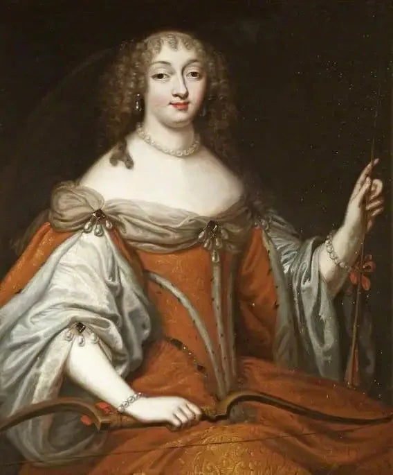 بورتريه لامرأة (ربما هنرييتا آن ستيوارت، 1644–1670، دوقة أورليان، أو ماري مانشيني، 1646–1714، أميرة كولونا) - بيير ميغنارد