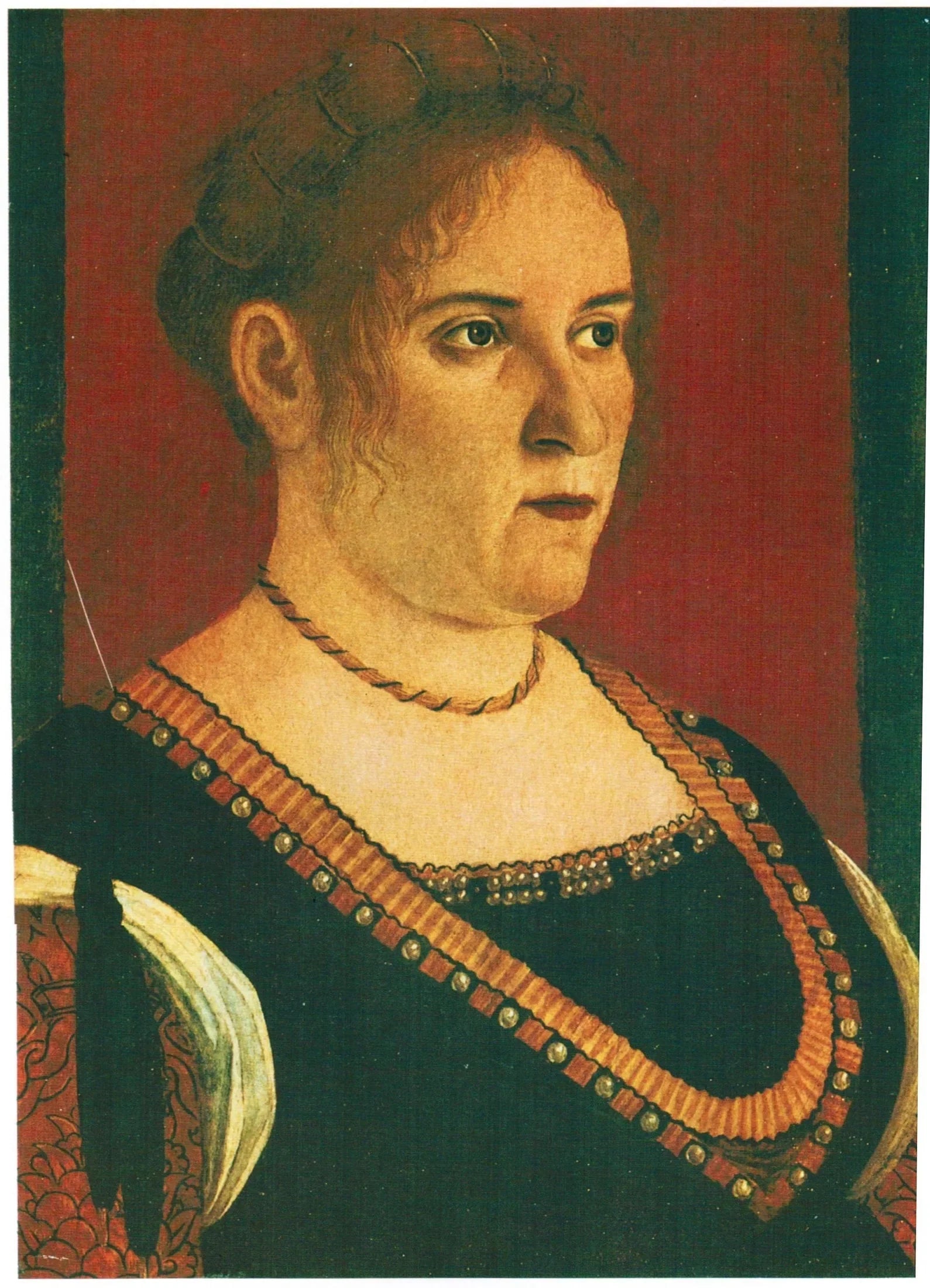 Portrait d'une femme - Vittore Carpaccio image 1 tableau peint à l’huile sur toile
