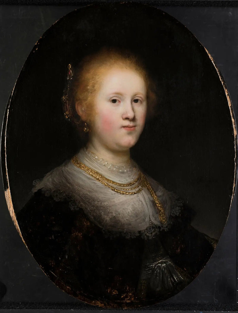 بورتريه لامرأة شابة - رامبرانت