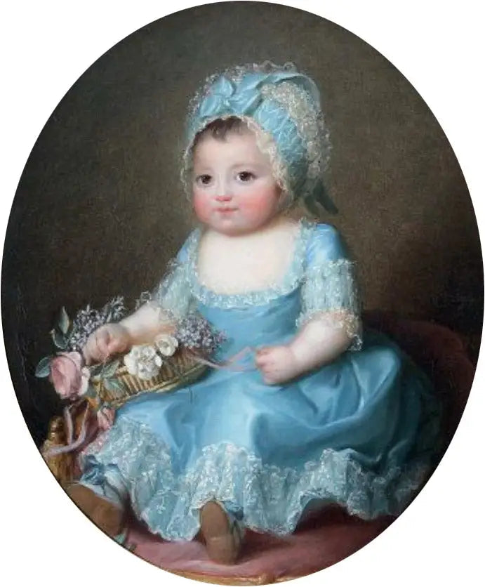 بورتريه لطفلة صغيرة تُدعى صوفي من بوربون، مداميسيل دي أرْتُوِ (1776-1783) - إليزابيث فيجيه لو برون