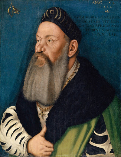 Portrait d’Adelberg III. de Bärenfels - Hans Baldung Grien - Alpha Reproduction