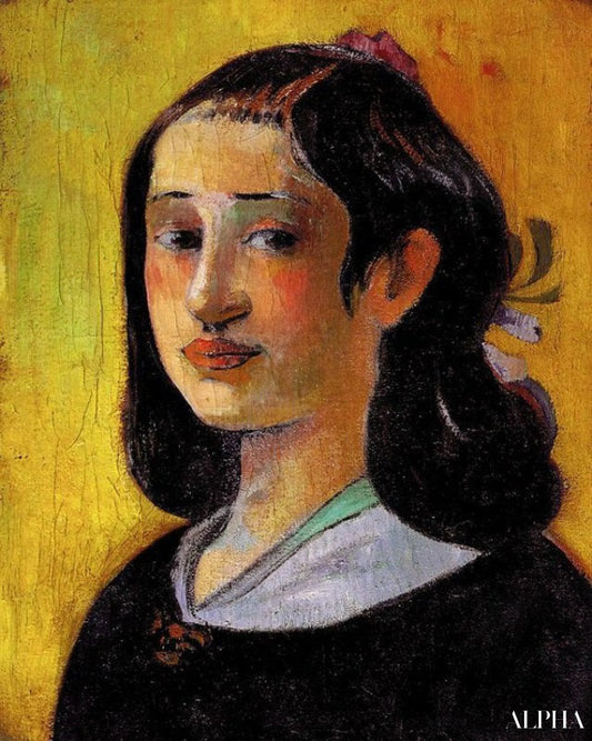 Portrait d'Aline Gauguin - Paul Gauguin - Reproductions de tableaux et peintures haut de gamme