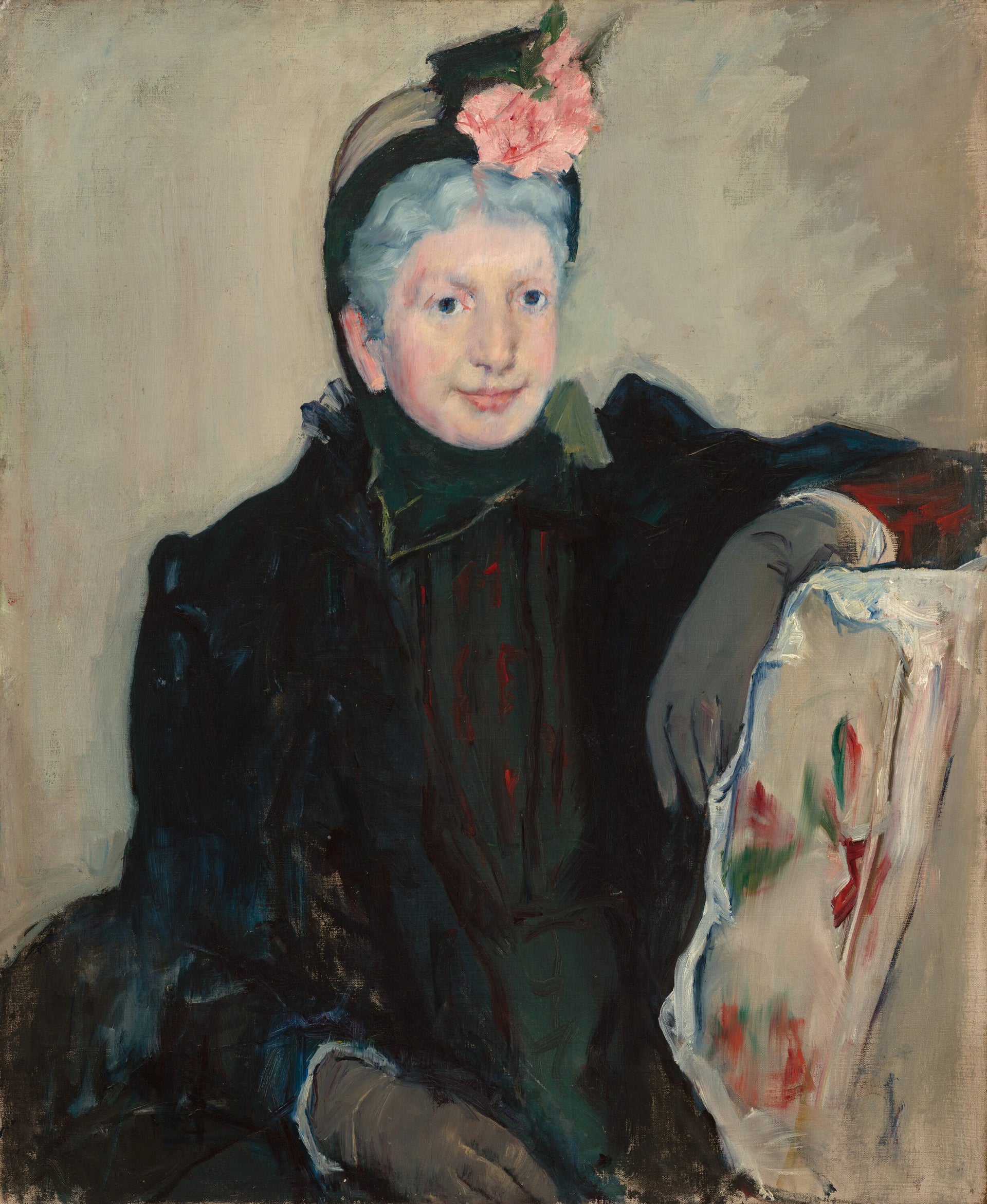 Portrait d'une dame - Mary Cassatt