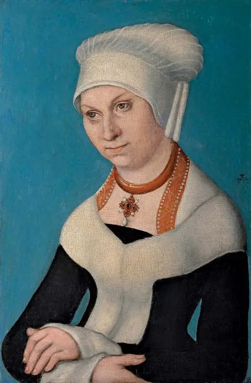 بورتريه لباربرا، دوقة ساكس (1471-1539) - لوكاس كراخ الأقدم