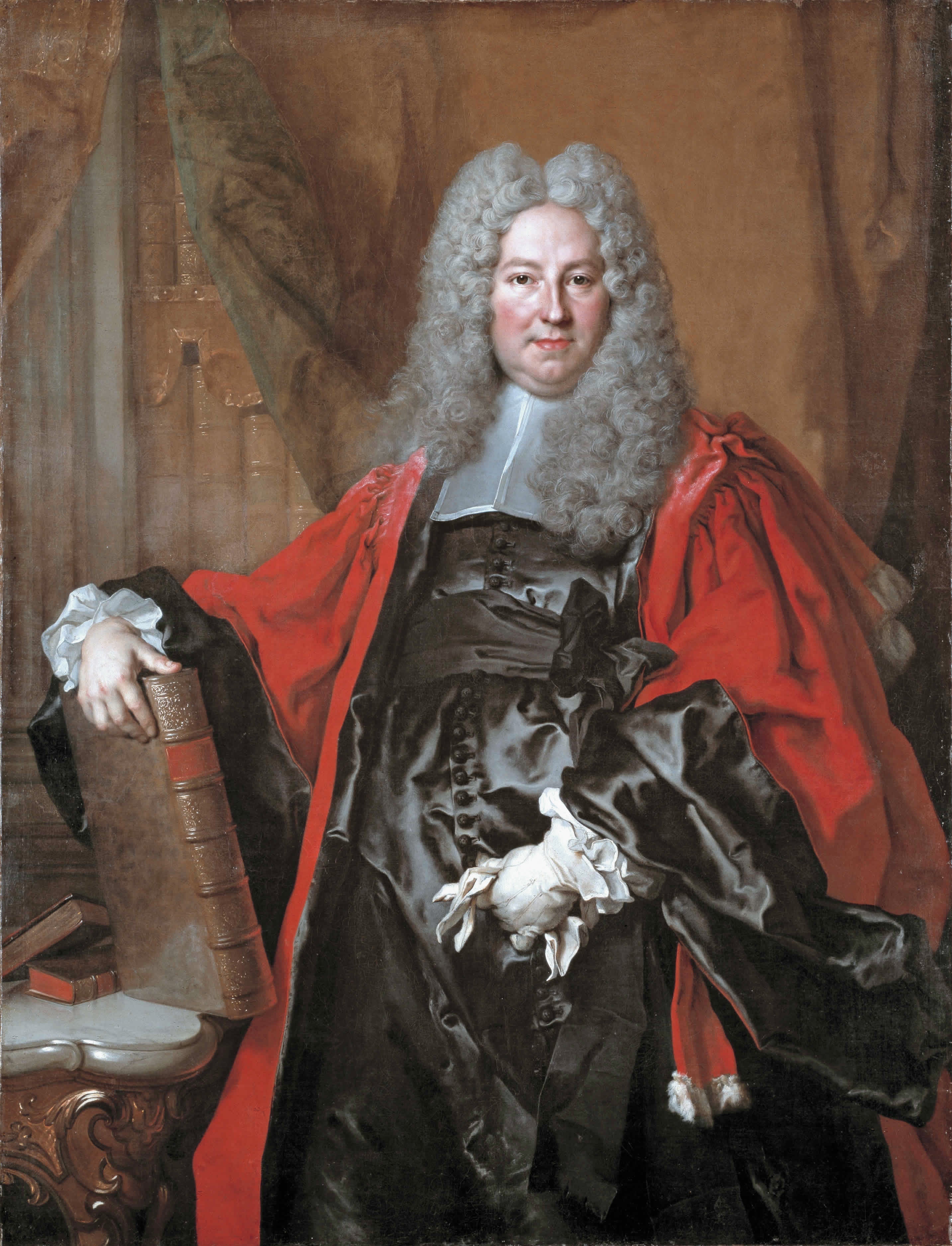 Portrait de Barthélemy-Jean-Claude Élève - Nicolas de Largillière image 1 tableau peint à l’huile sur toile