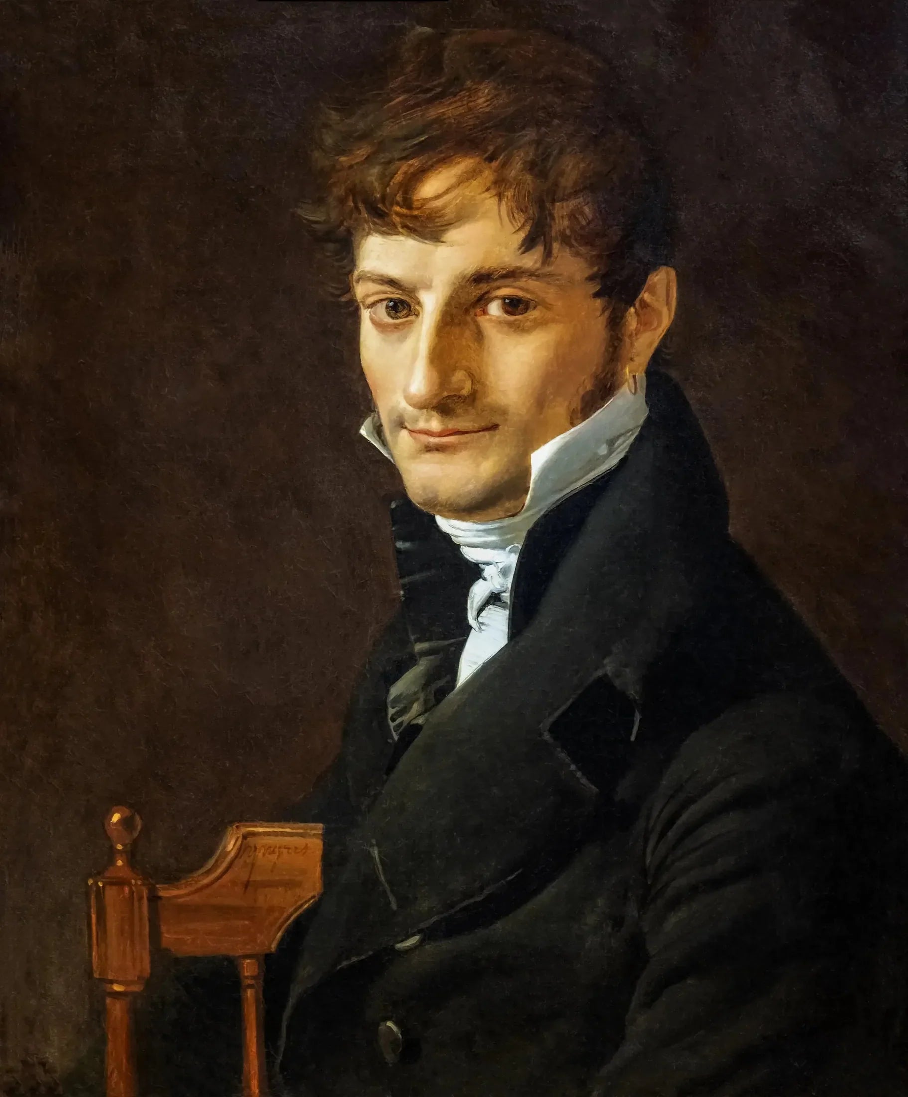 Portrait de Belvèze-Foulon - Jean-Auguste-Dominique Ingres image 1 copie de tableau peinte à la main