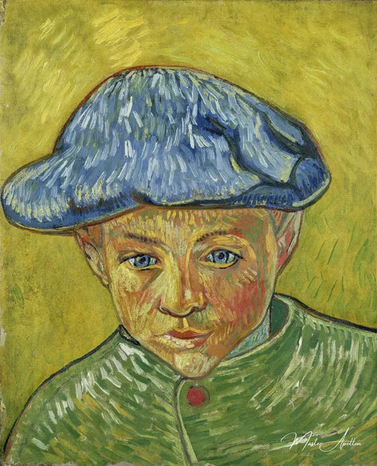 Portrait de Camille Roulin - Van Gogh - Reproductions de tableaux et peintures haut de gamme