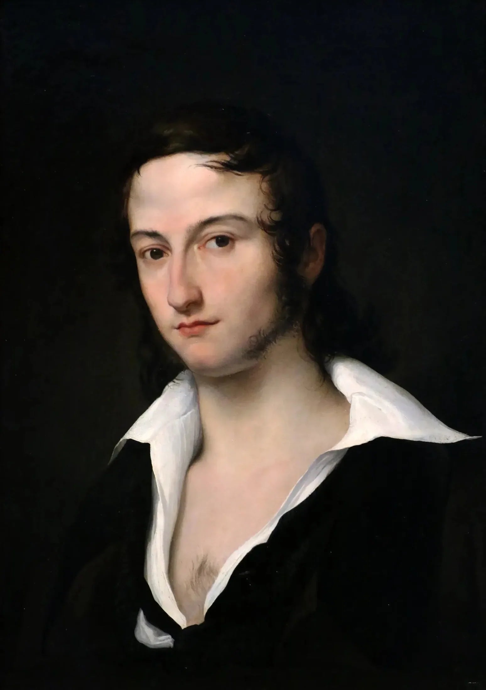 Portrait de Carlo Della Bianca - Francesco Hayez image 1 reproduction de peinture à l’huile