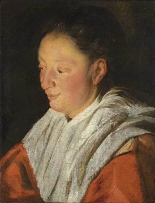 Portrait de Catharina van Noort, épouse de l'artiste - Jacob Jordaens image 1 reproduction réalisée par Alpha Reproduction