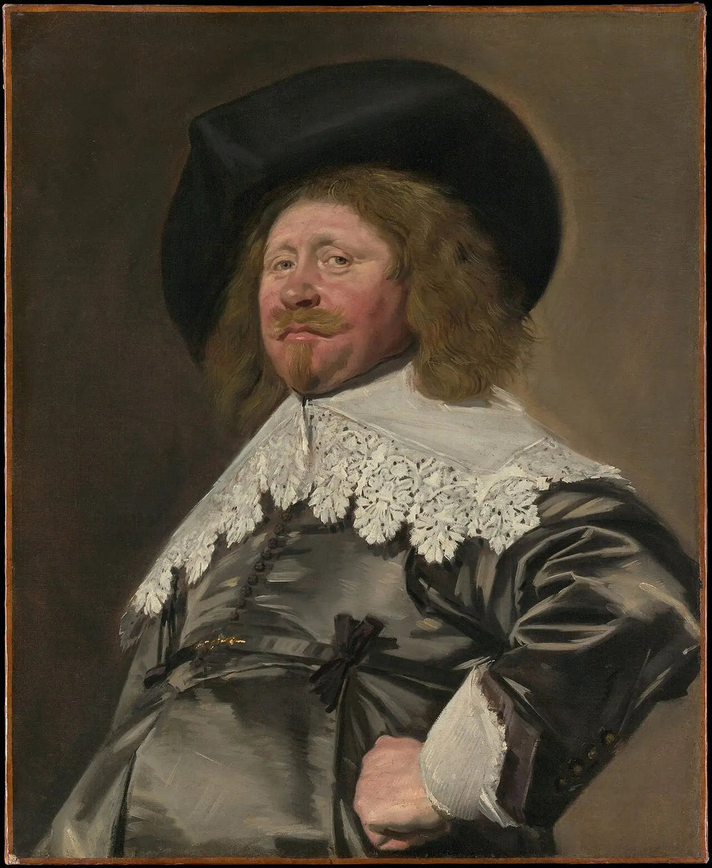 Portrait de Claes Duyst van Voorhout - Frans Hals image 1 reproduction réalisée par Alpha Reproduction