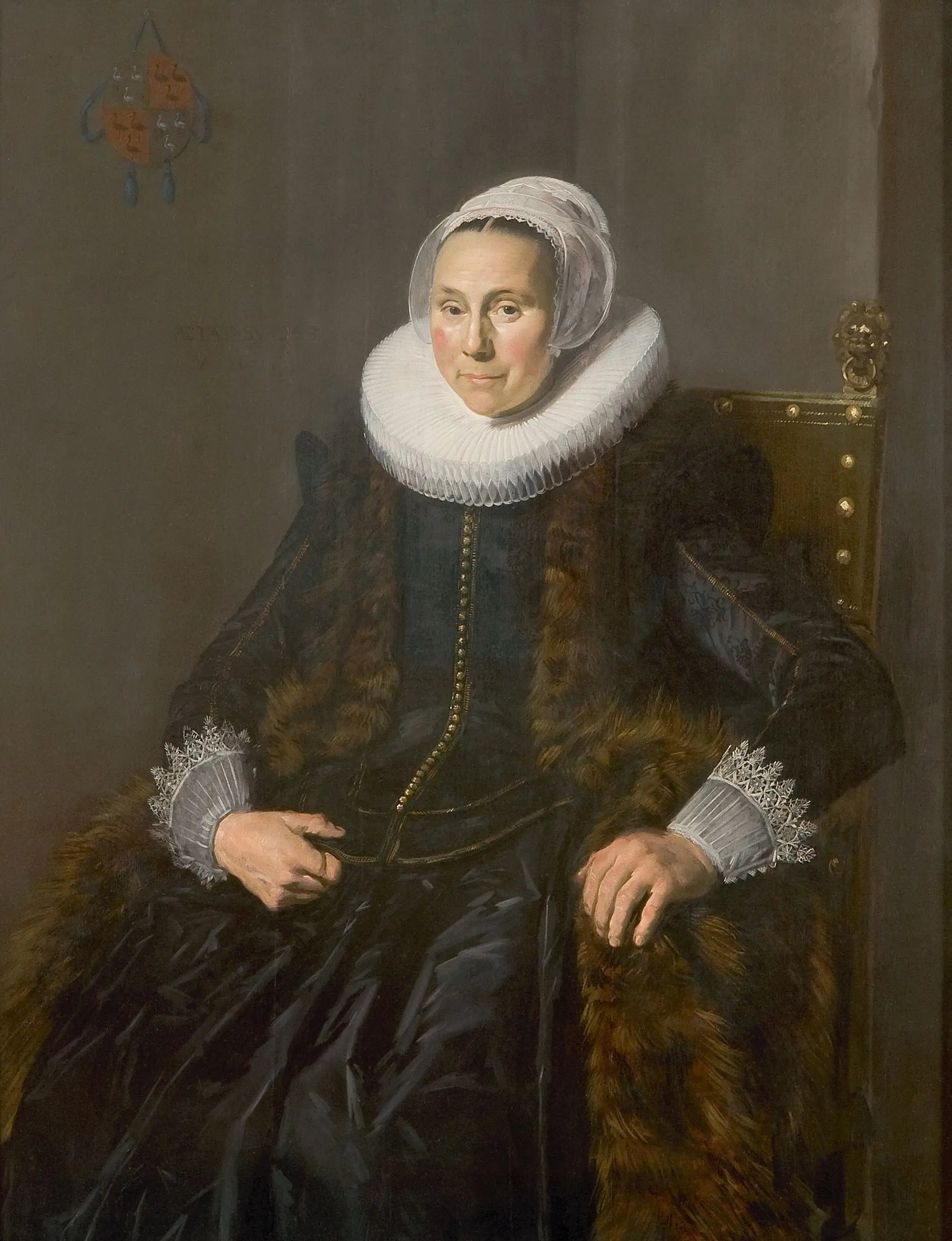 Portrait de Cornelia Voogt - Frans Hals image 1 copie de tableau peinte à la main