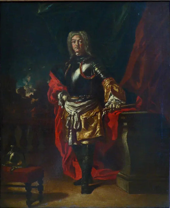 بورتريه لدييغو دي أراغونا بيغناتيللي وهو يرتدي زي جنرال درع - فرانشيسكو سوليمينا