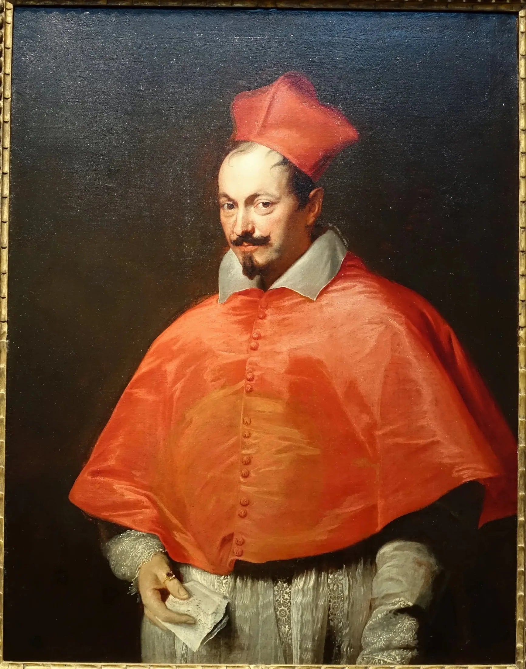 Portrait de Domenico Rivarola (1575-1627) - Antoine van Dyck image 1 reproduction artisanale de tableau