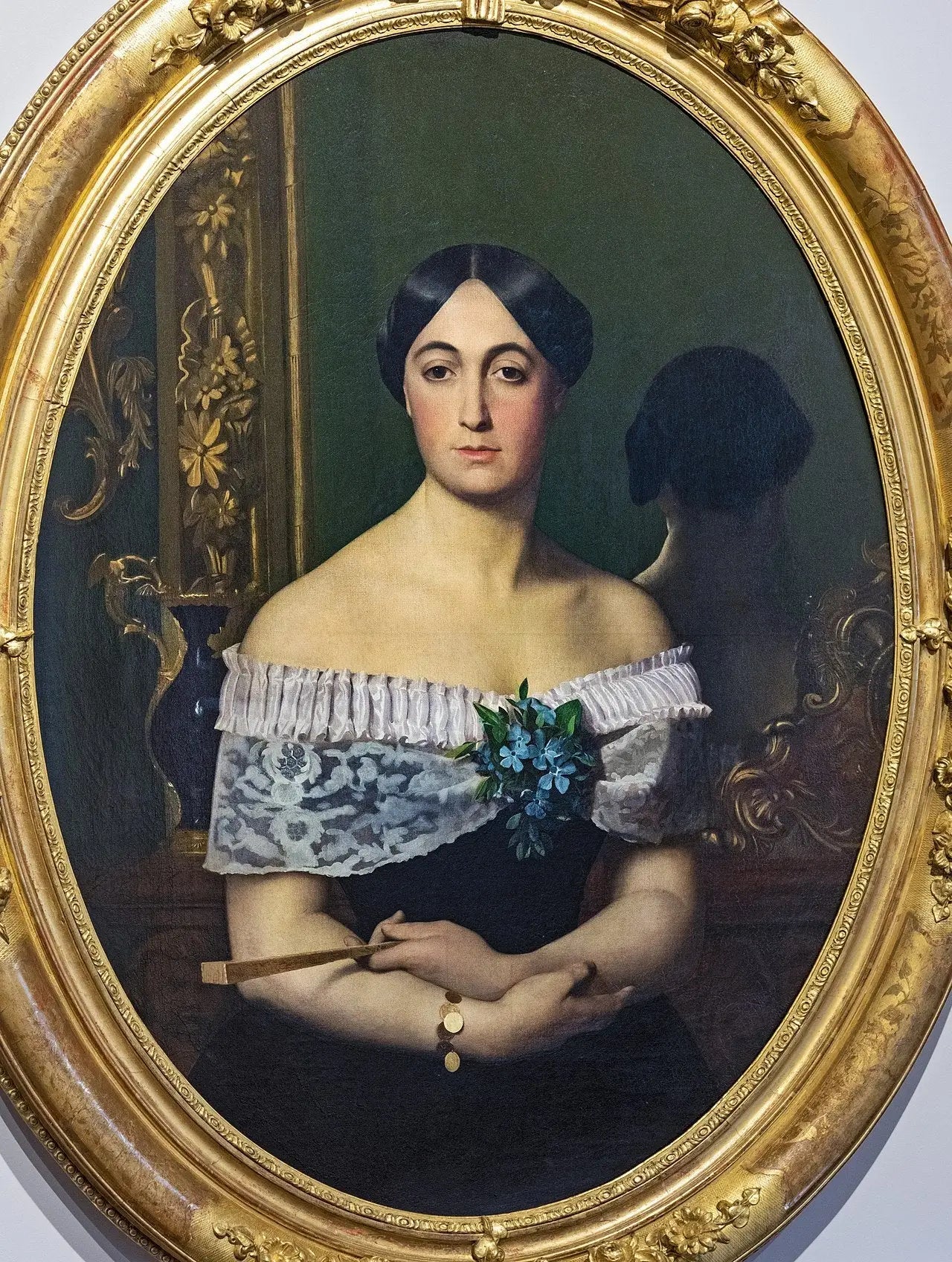 Reproduction du tableau « Portrait de femme - Jean-Léon Gérôme » par Alpha Reproduction en peinture à l’huile