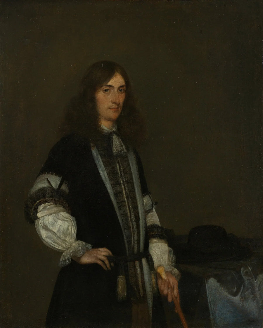 Portrait de François de Vicq (1646-1707). Bourgmestre d'Amsterdam à plusieurs reprises à partir de 1697. - Gerard ter Borch