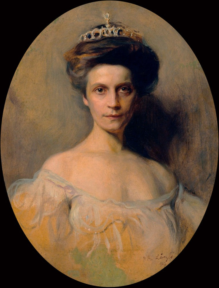 Portrait de Fürstin Dietrichstein zu Nikolsburg, née Princesse Olga Dolgouruky - Philip de László