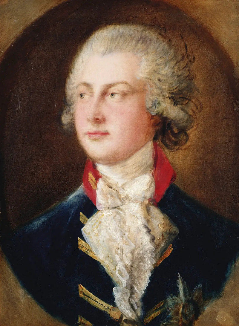 بورتريه لجورج الرابع، عندما كان لا يزال أمير ويلز (1782) - توماس غينسبورو