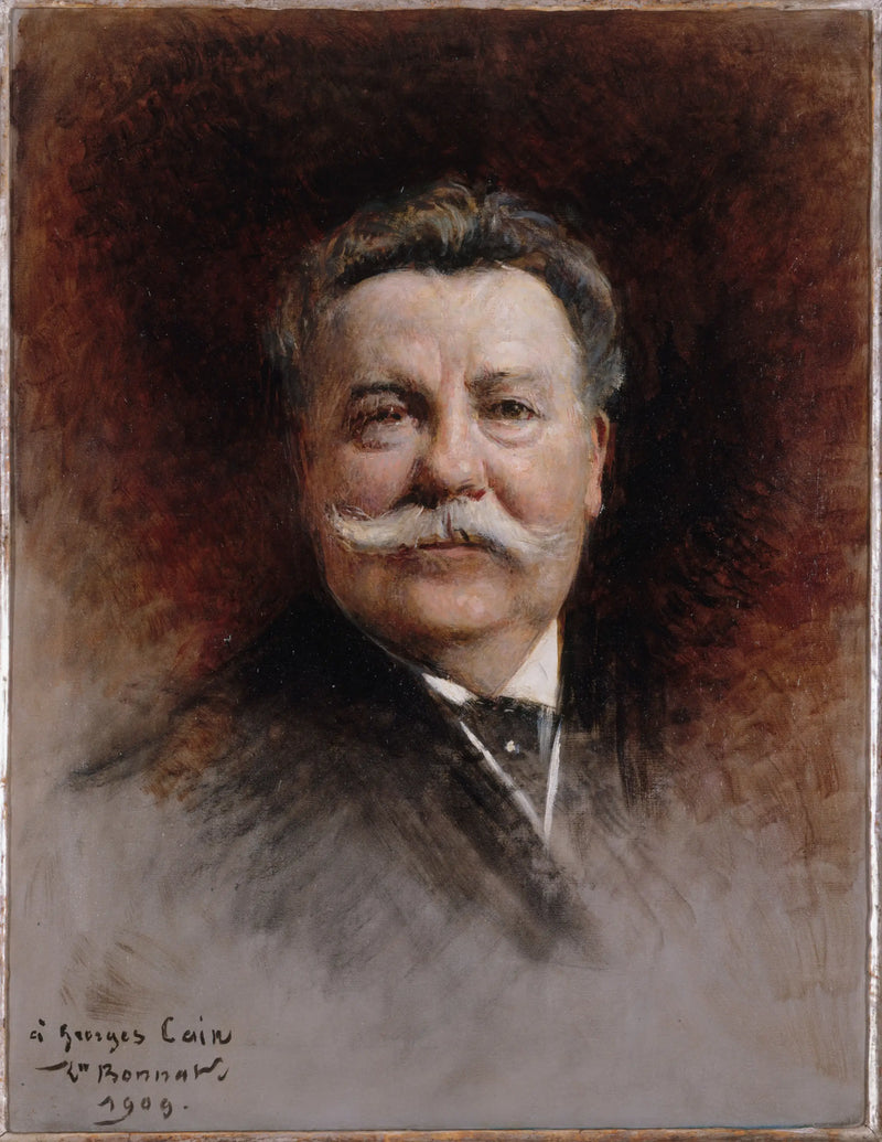 بورتريه لجورج كاين (1853-1919)، رسام وأديب - ليون بونّات