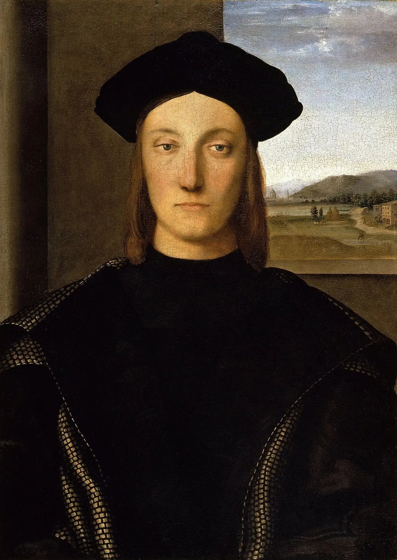 Portrait de Guidobaldo Ier de Montefeltro - Raphaël Sanzio image 1 reproduction d’œuvre d’art à l’huile