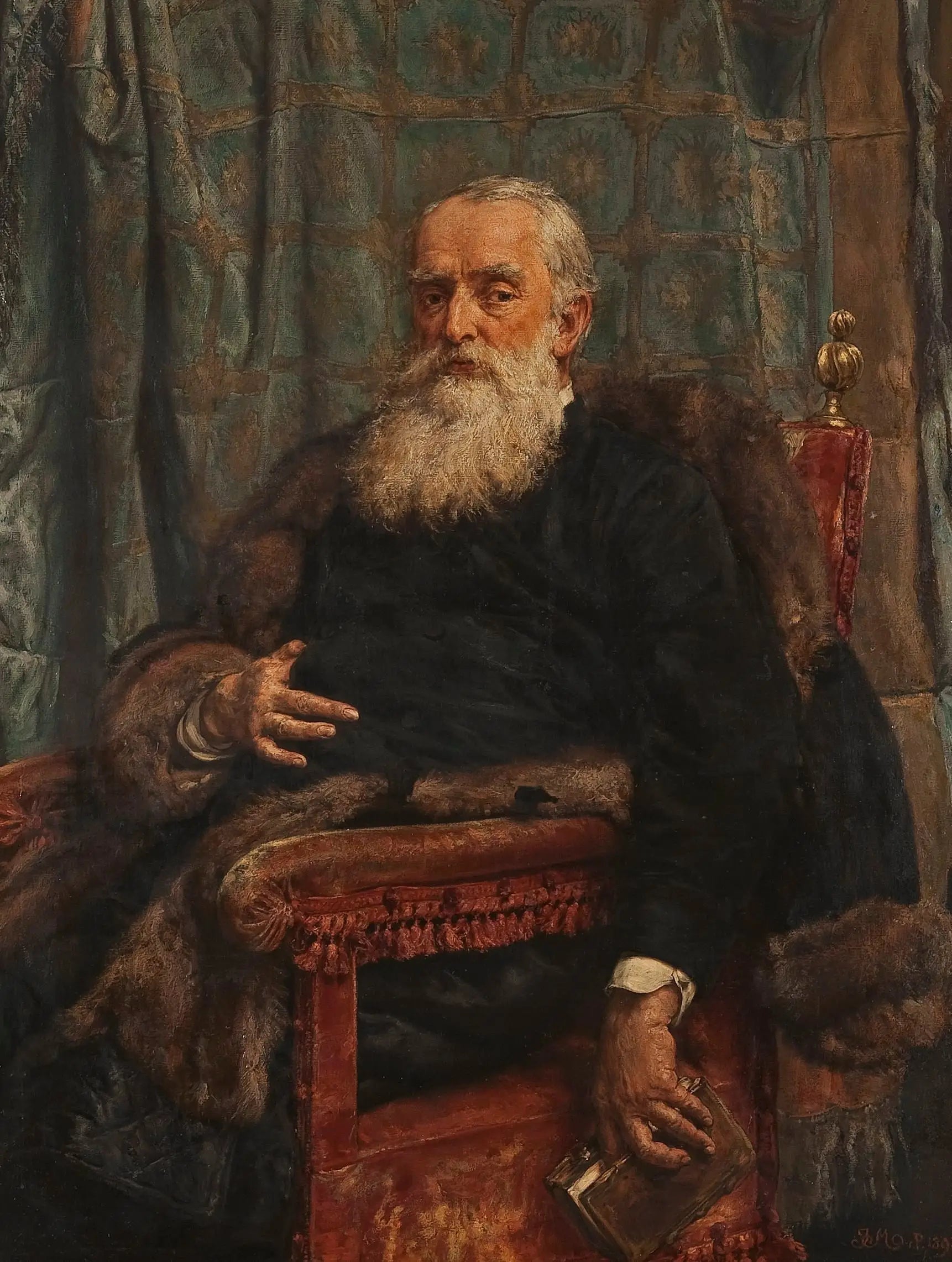 Portrait de Henryk Krajewski - Jan Matejko - Alpha Reproduction