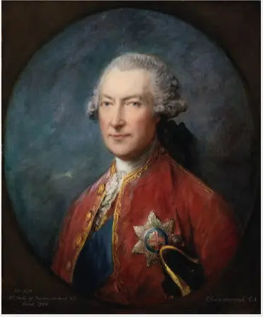 بورتريه لهيوم سميثسون (بيرسي)، أول دوق نورثمبرلاند (1714-1786)، سابق اللورد ليفتينانت لإيرلندا - توماس غينسبورو