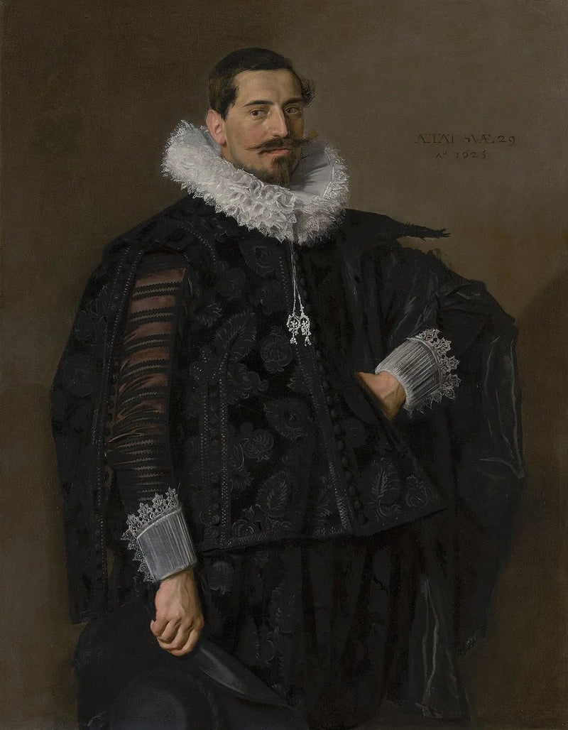 بورتريه ليعقوب بيترز أوليكان (1596-1638) - فرانس هالس