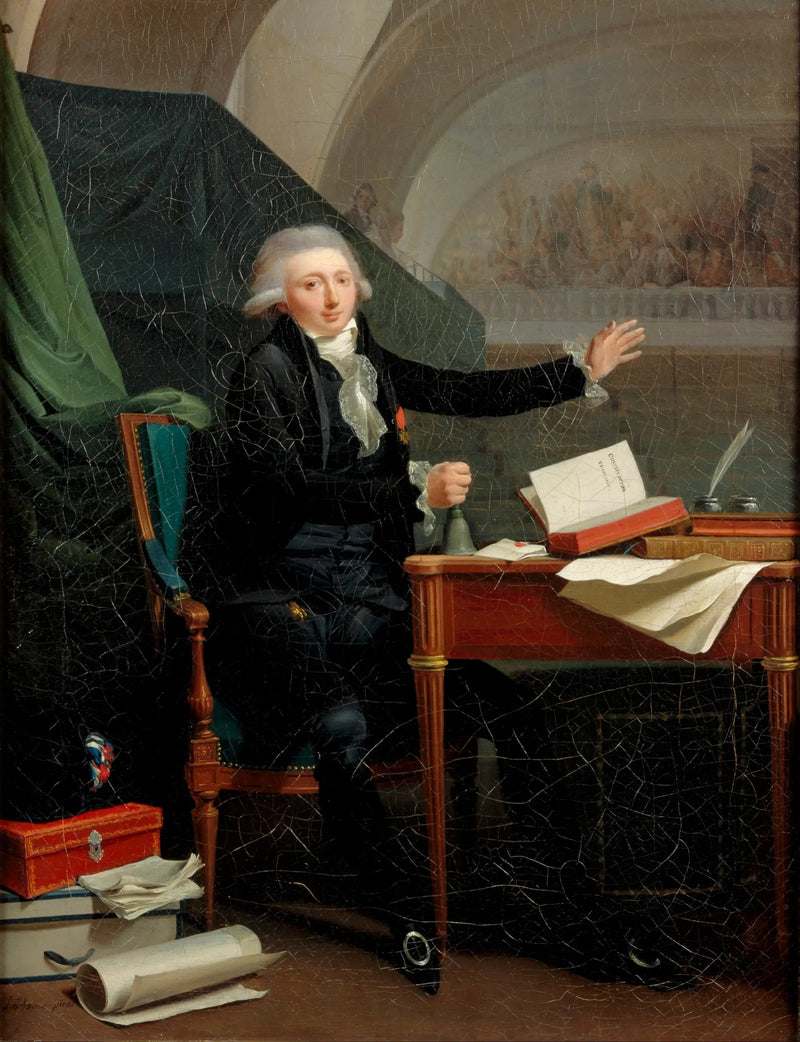 بورتريه لجان أنتوني دأفروهولت (1756-1792) - لويس ليوبول بويا