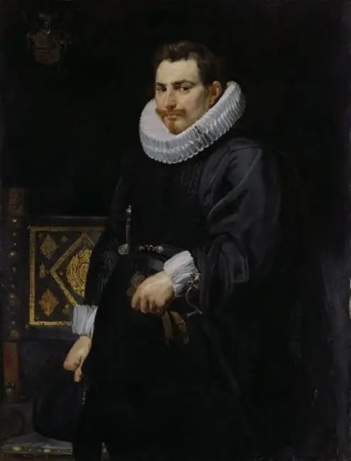 Portrait de جان فيرمويلن (1589-1656), القائد الأعلى لأسطول إسبانيا, 1616 - بيتر بول روبنز