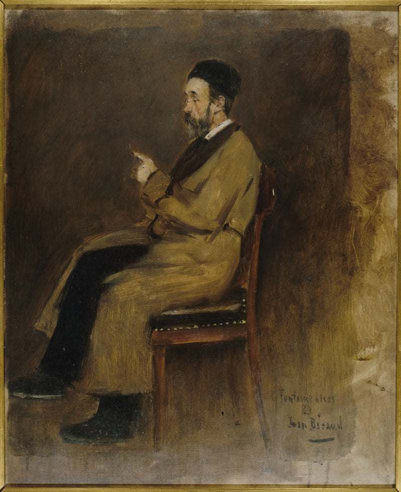 بورتريه لجان-جاك فايس (1827-1891)، محرر في 