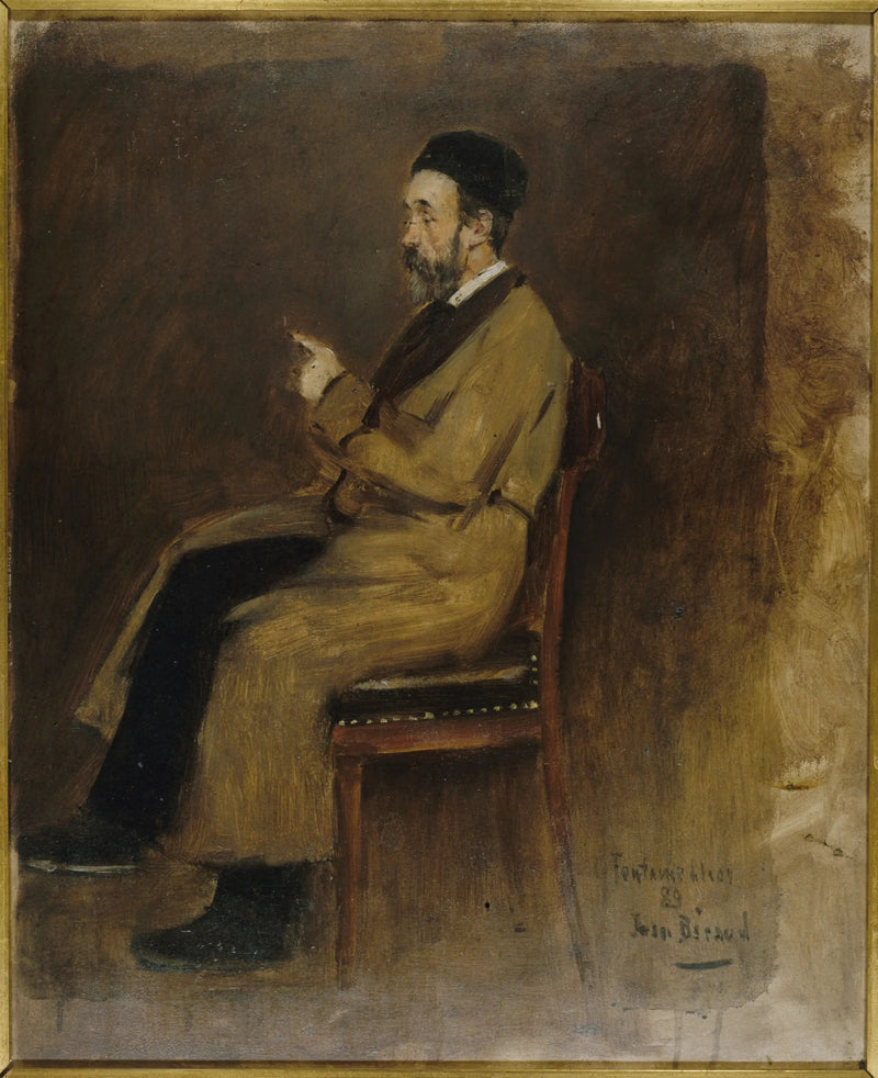 بورتريه لجان-جاك فايس (1827-1891)، محرر في 