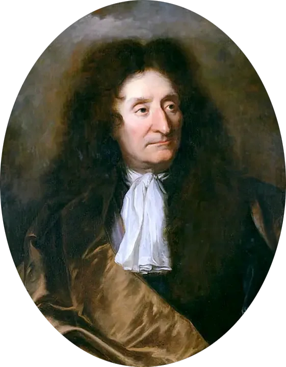 بورتريه لجان دي لا فونتين (1621-1695)، شاعر