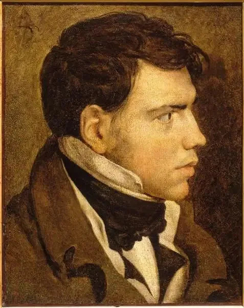 Portrait de jeune homme - Jean-Auguste-Dominique Ingres image 1 copie de tableau peinte à la main
