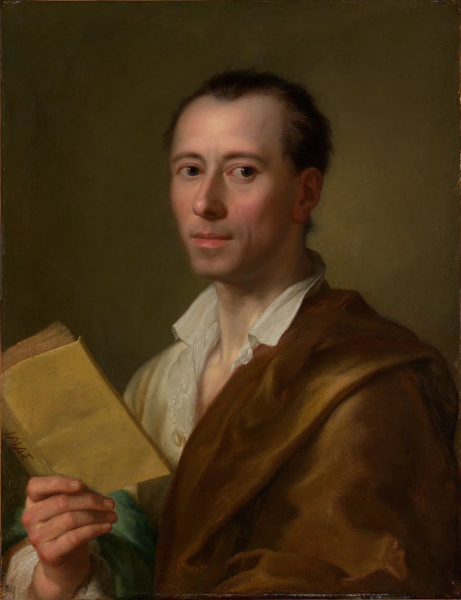 بورتريه ليوهان جوشياف وينكلمان (1717-1768) - أنطون رافائيل مينغس